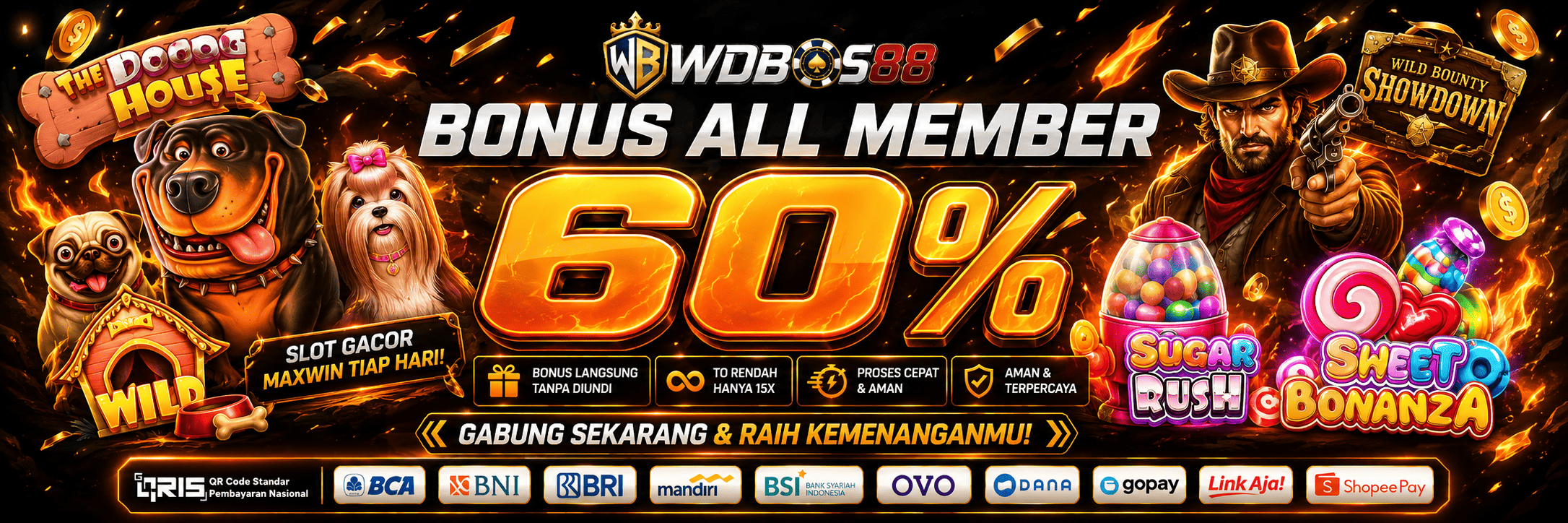 WDBOS88: Situs Slot Gacor Hari Ini & Link Slot88 Gacor Gampang Menang promo